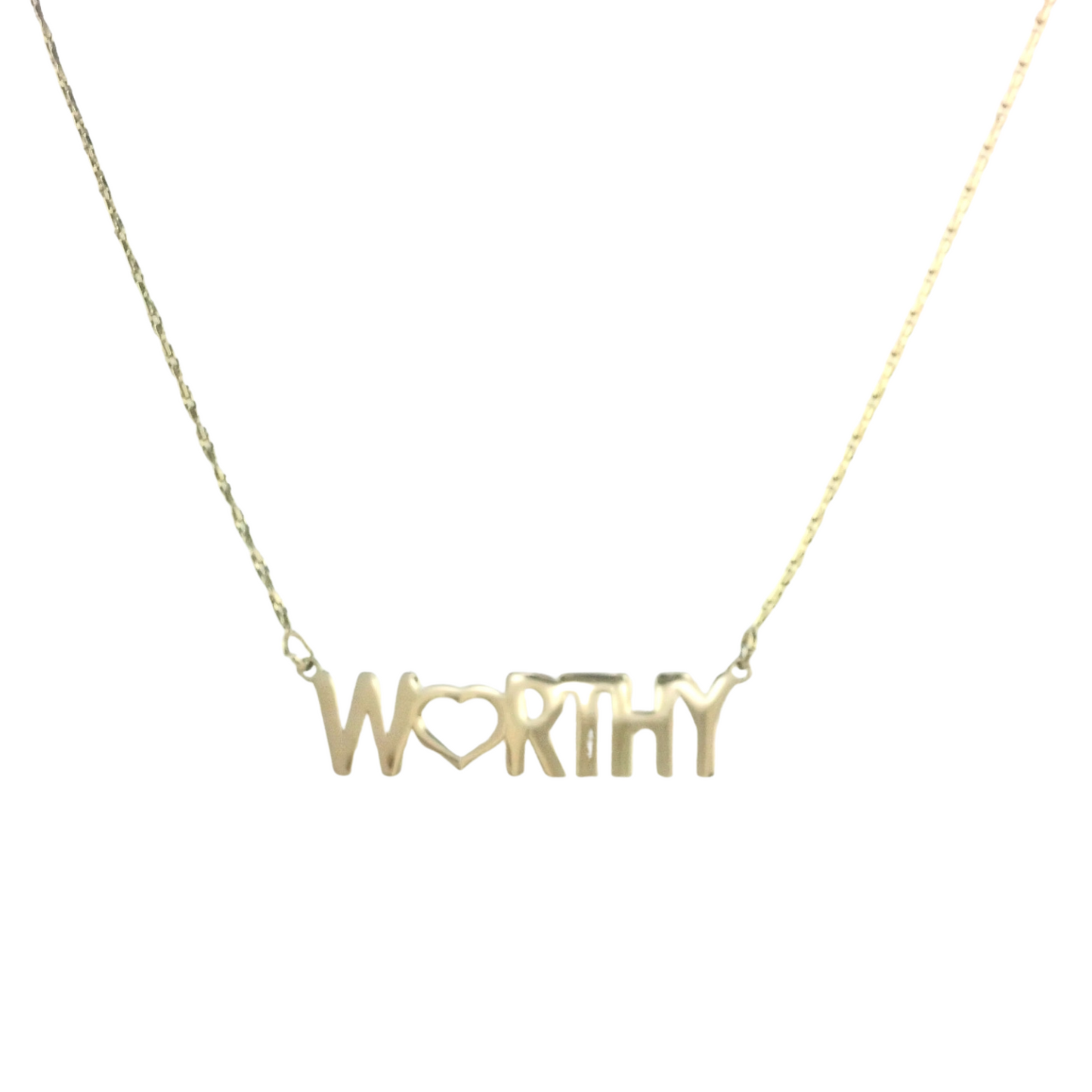 VALENCIA KEY WORTHY Necklace Gold Tone