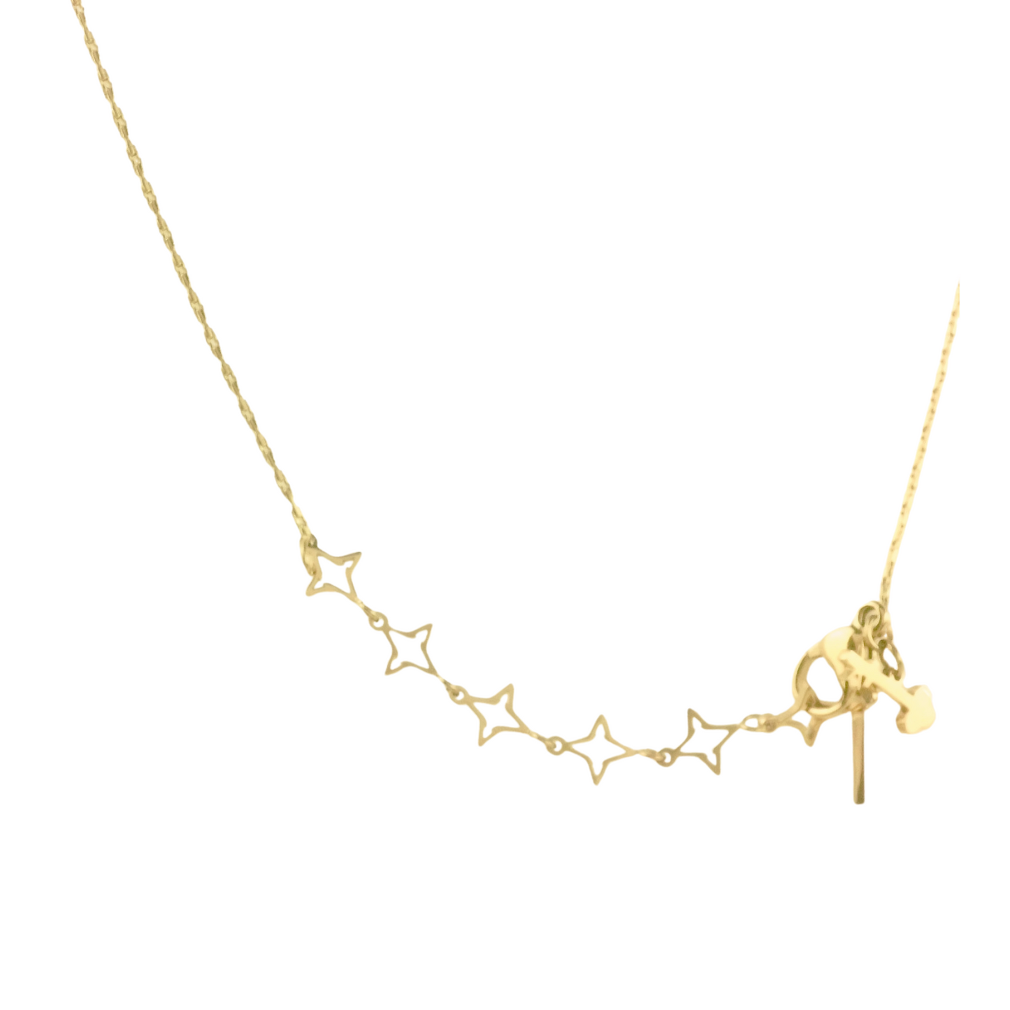 VALENCIA KEY WORTHY Necklace Gold Tone