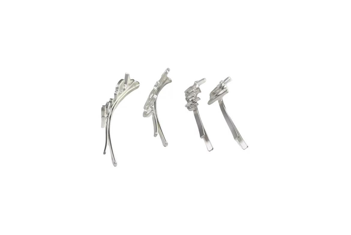 VALENCIA KEY Fruits of the Spirit Matte Silver Tone
