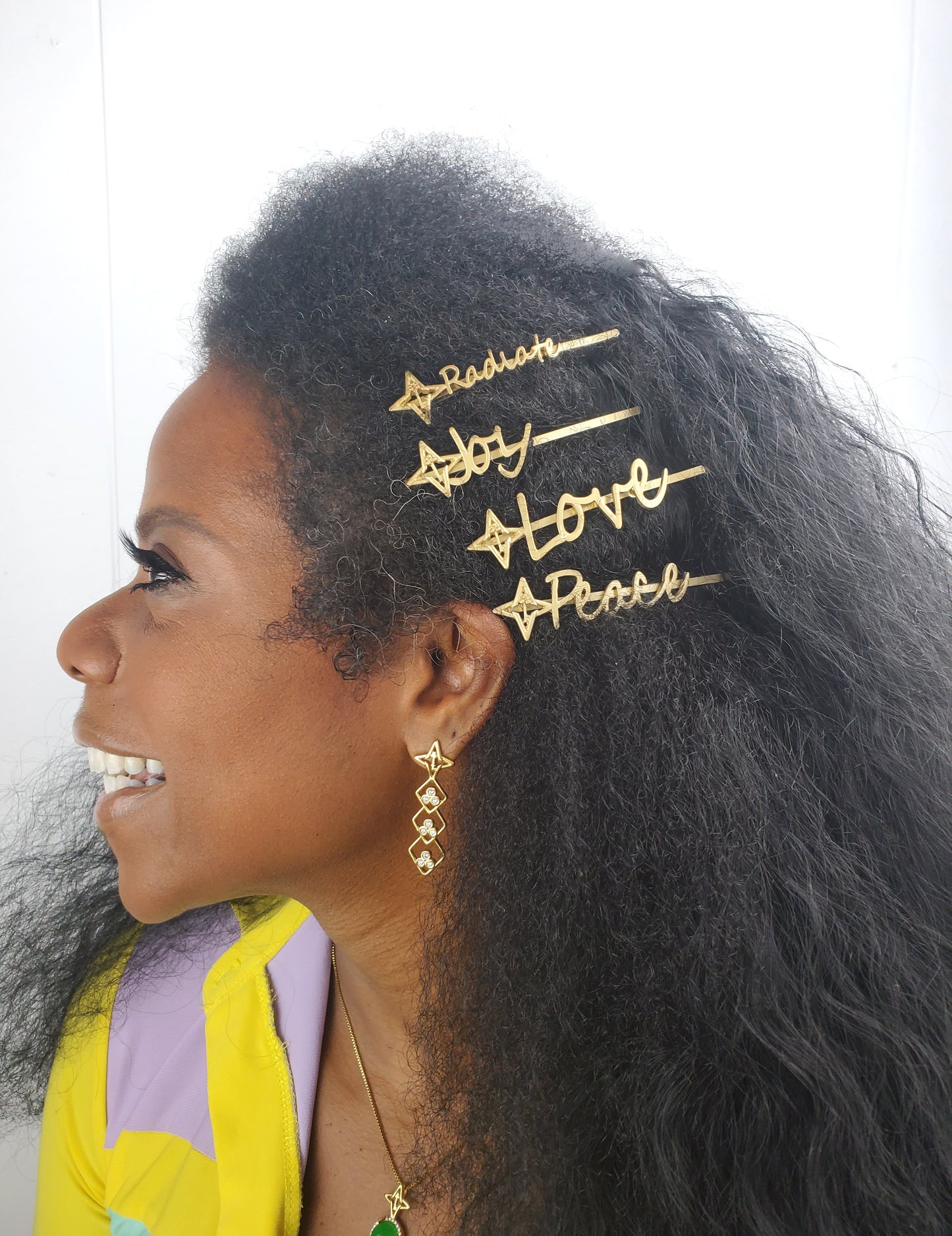 VALENCIA KEY Fruits of the Spirit Matte Gold Tone