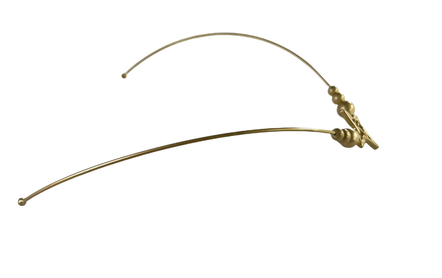 VALENCIA KEY Halo of Light Matte Gold Tone
