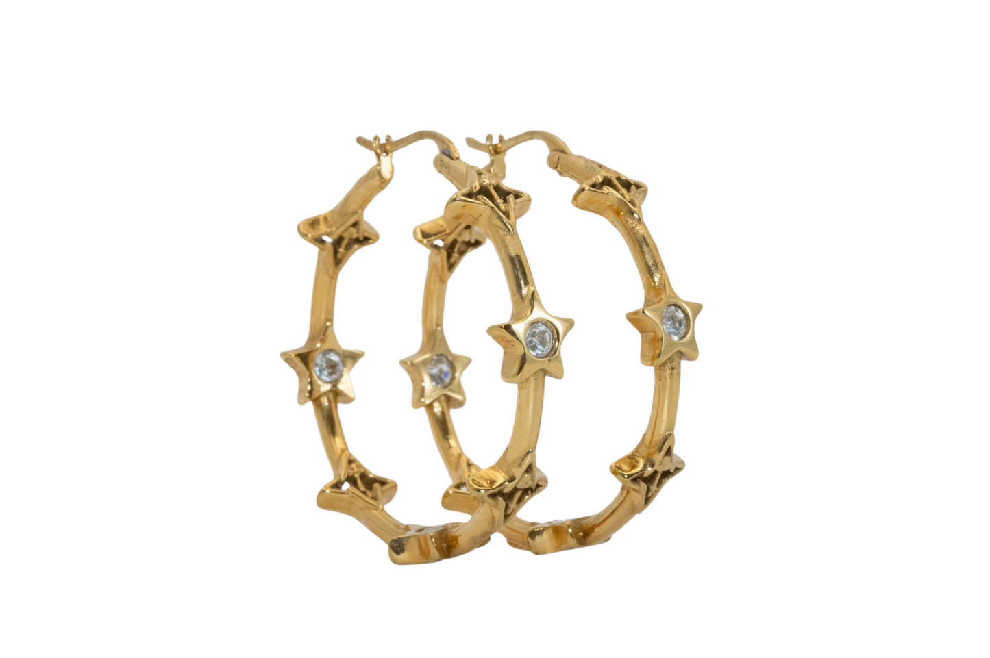 VALENCIA KEY InnerStar Hoop Earrings