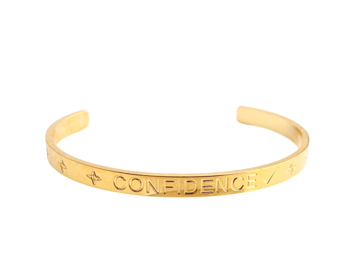 VALENCIA KEY  CONFIDENCE ✔️ stack cuff bracelet