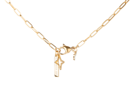VALENCIA KEY Choose JOY Reversible UNSTOPPABLE necklace