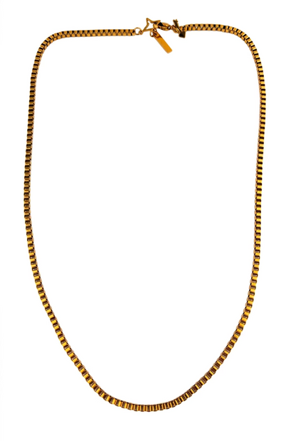 VALENCIA KEY box chain necklace