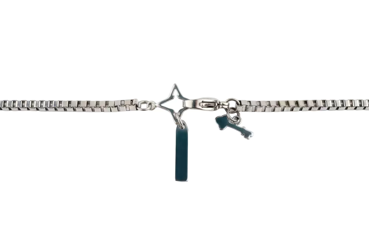VALENCIA KEY box chain necklace
