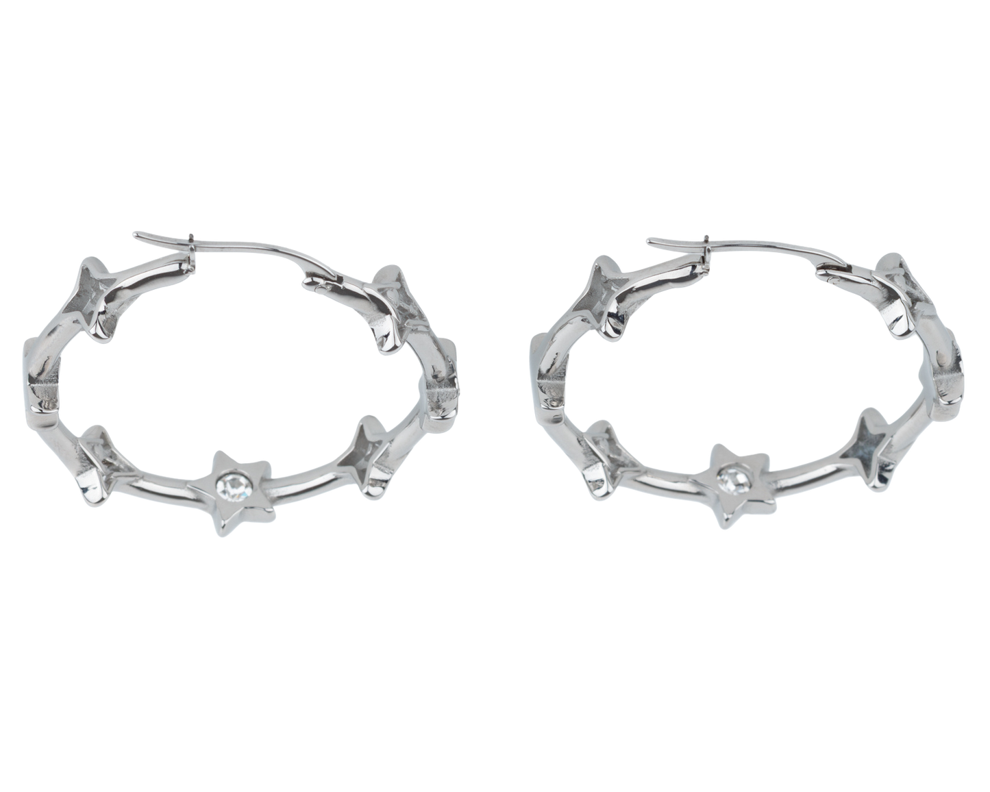 VALENCIA KEY InnerStar Hoop Earrings
