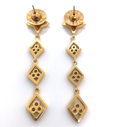 Divine Right Earrings Gold Tone
