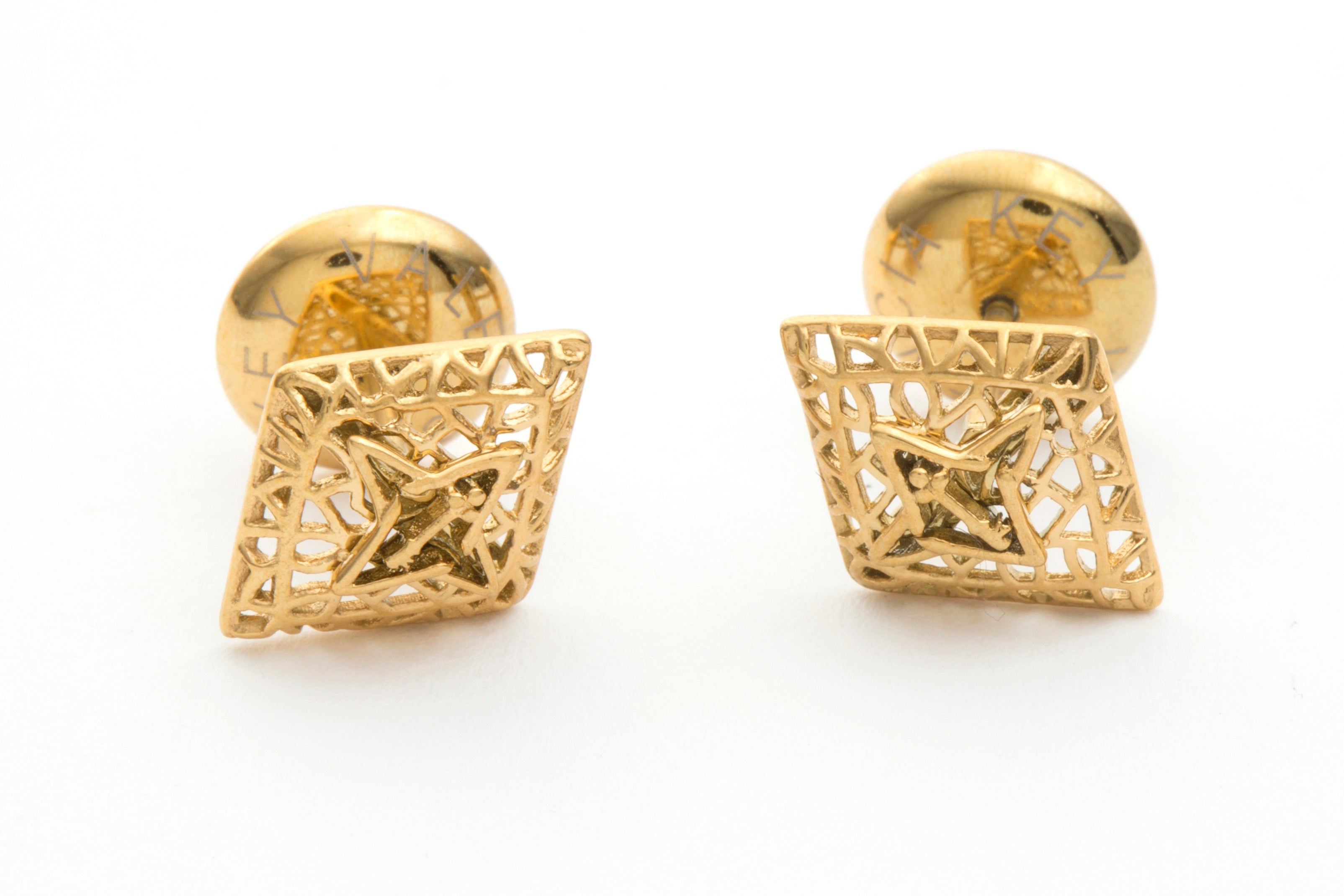 Gold Laminate - Earrings (pearl) – Stefoclock&Co
