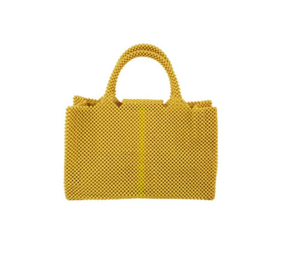 AMBITION Medium Structured Tote - Shea Yellow